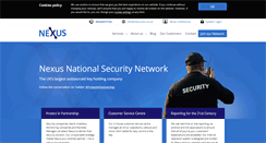 Desktop Screenshot of nexusnationalsecuritynetwork.co.uk