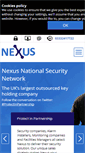Mobile Screenshot of nexusnationalsecuritynetwork.co.uk